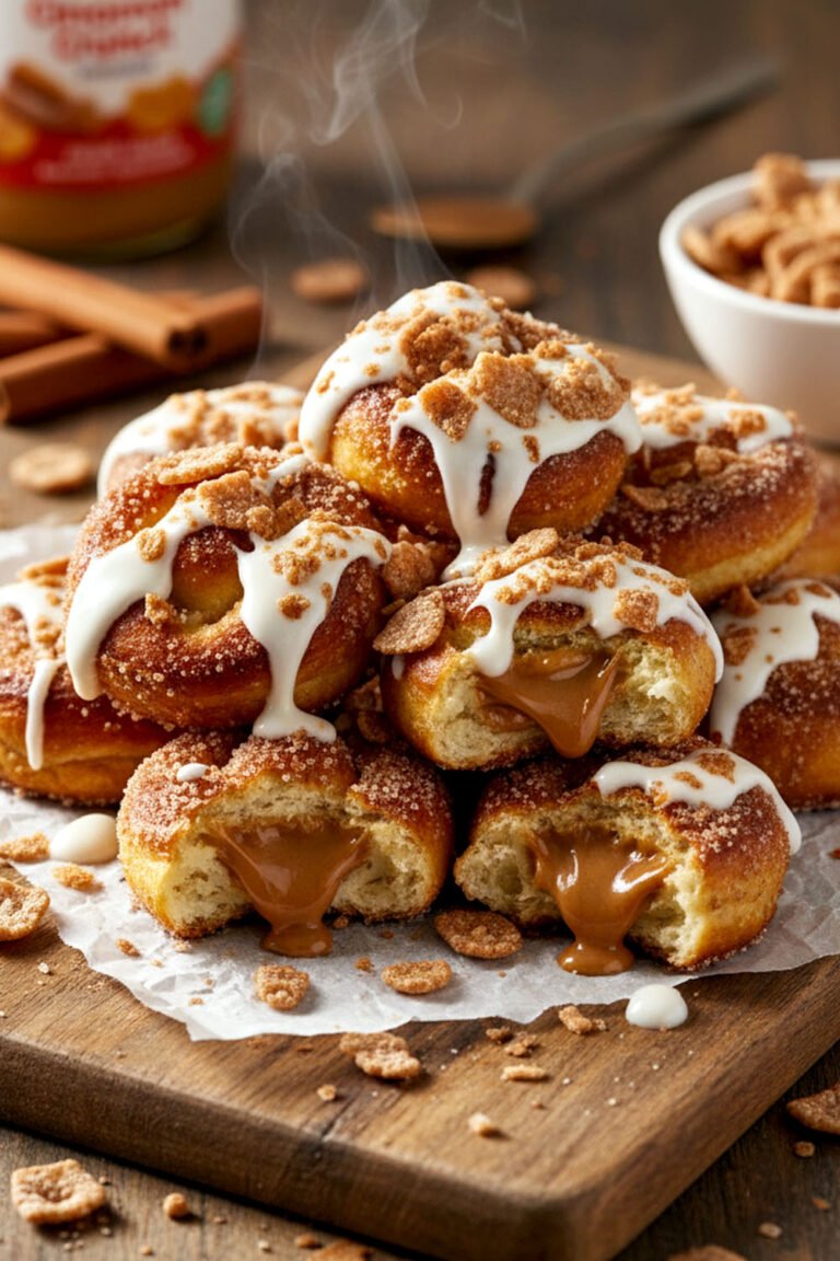 Cinnamon Toast Cookie Butter Pretzel Bites