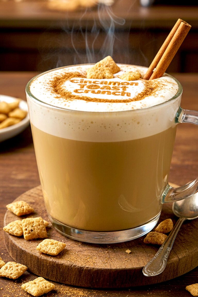 Cinnamon Toast Crunch Latte