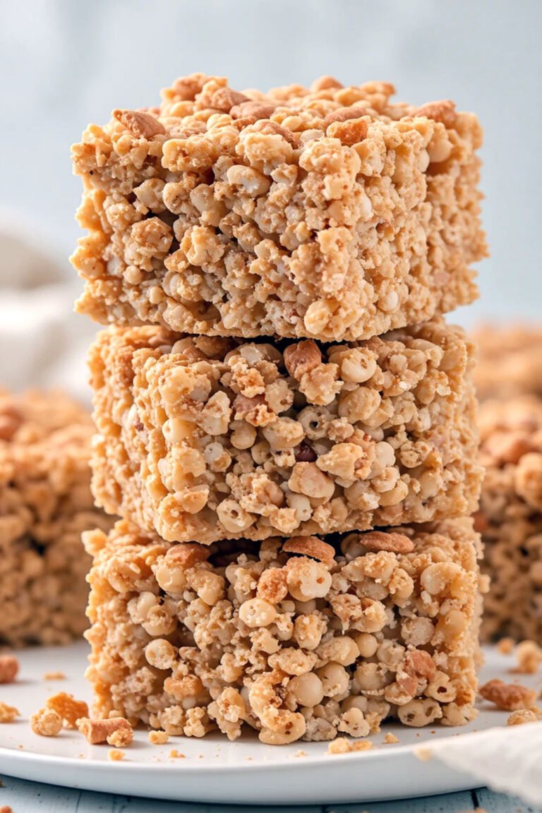 Cinnamon Toast Crunch Rice Krispie Treats