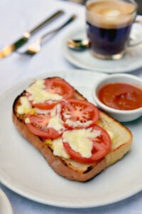 Tomato Cheese Toast