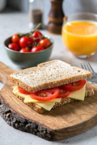 Tomato and Cheese Sandwich