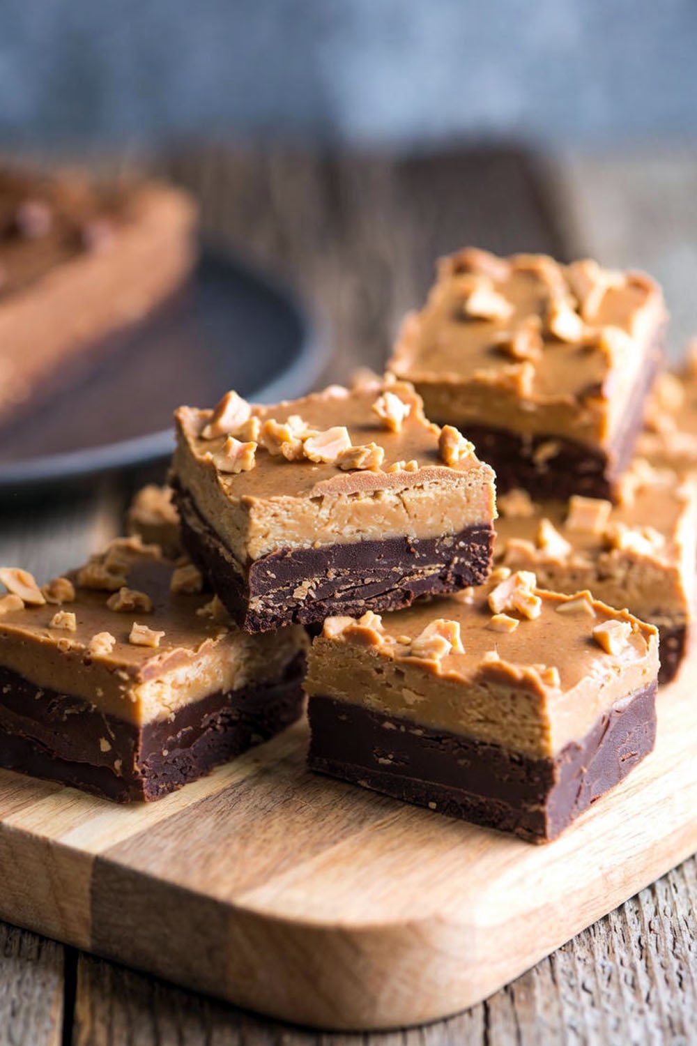 chocolate and peanut butter bars