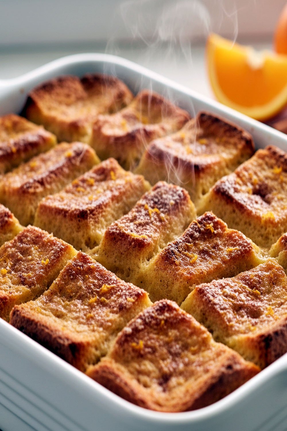 Cinnamon Orange French Toast Bake