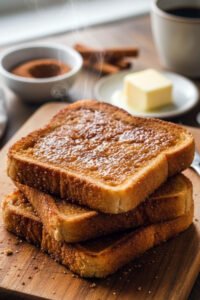 Cinnamon Sugar Toast in Air Fryer
