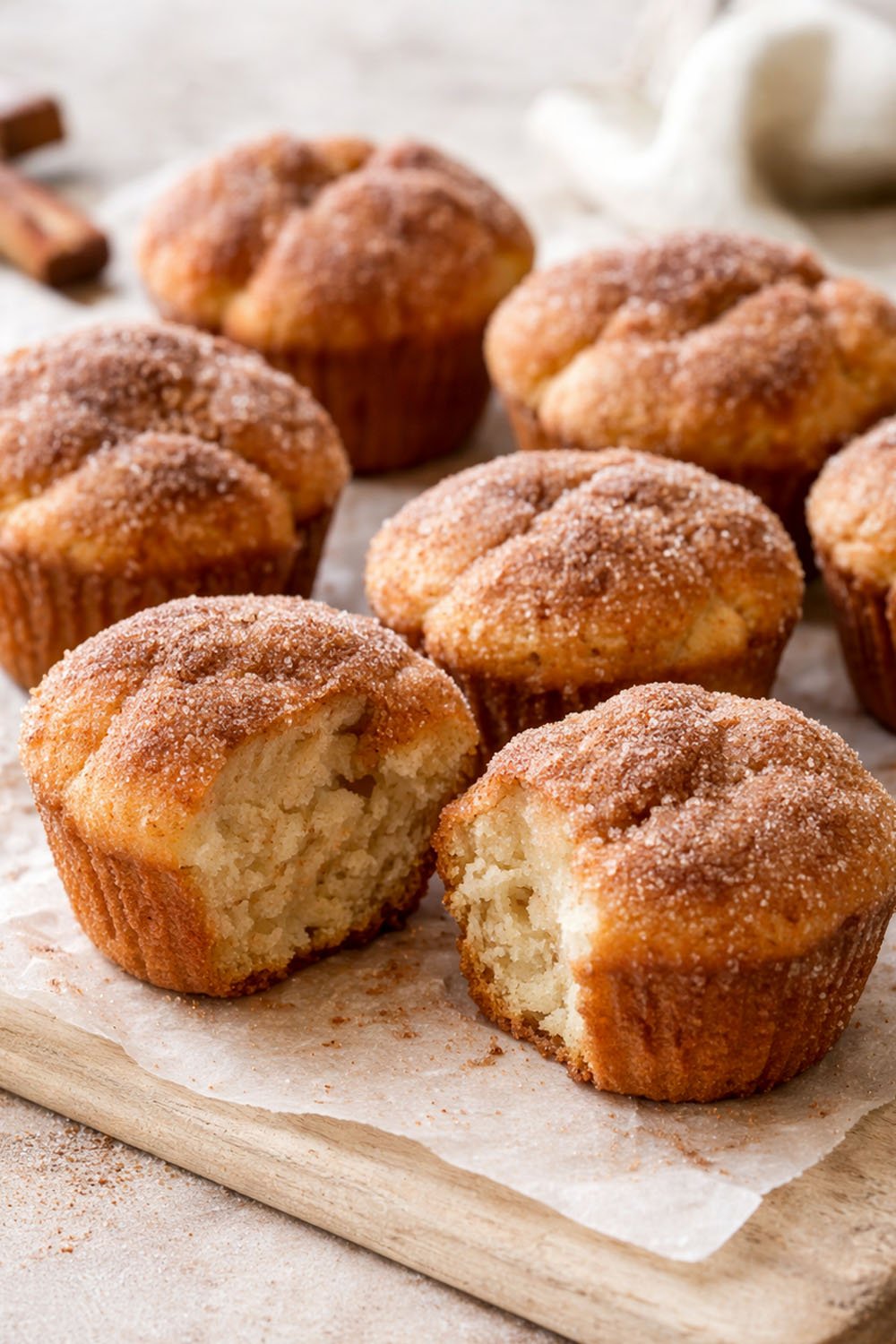 cinnamon sugar french toast muffins
