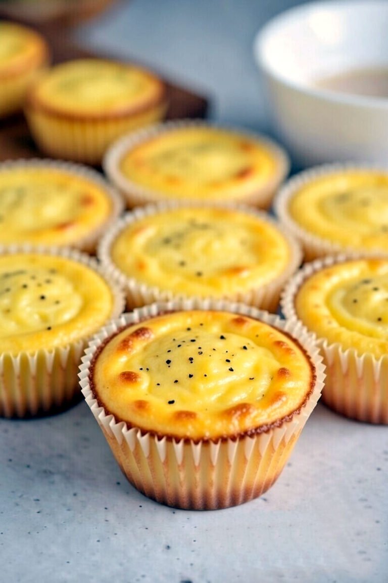 egg muffin cups with greek yogurt