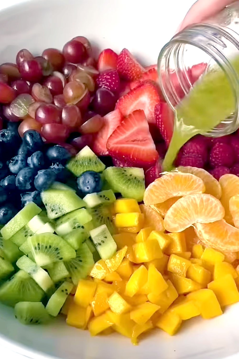 Fruit Salad with Agave and Lime