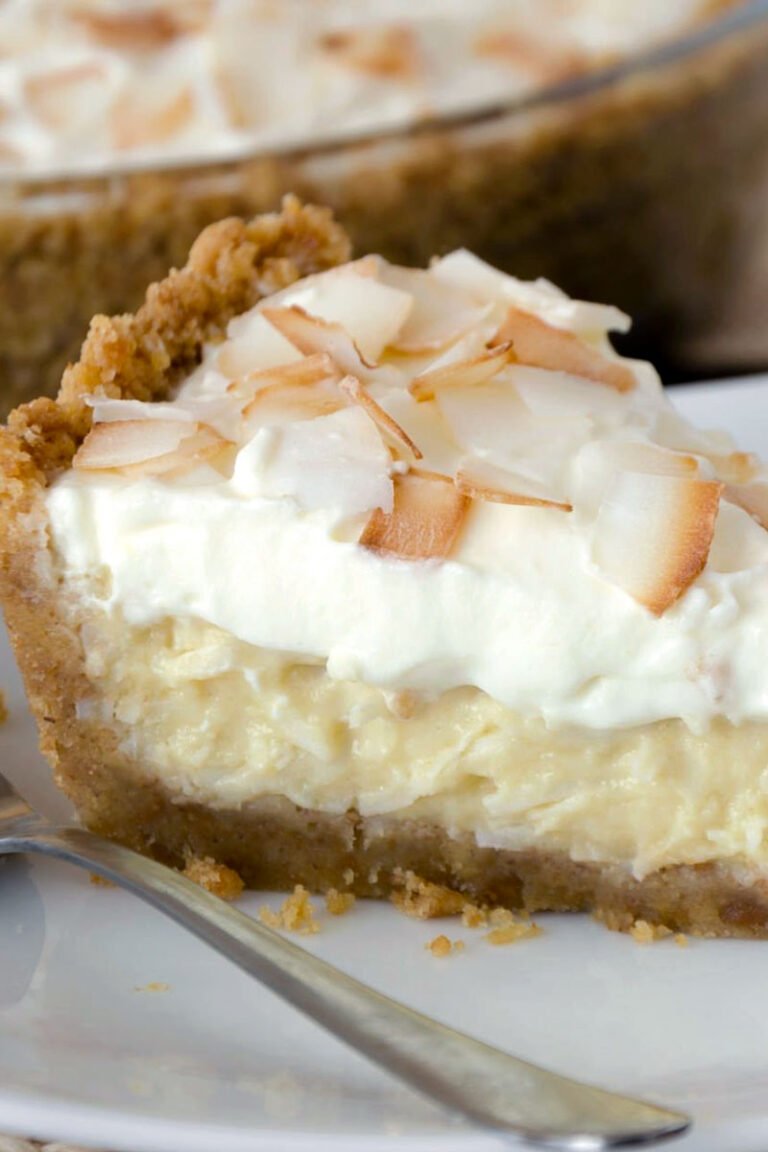 Banana Coconut Cream Pie