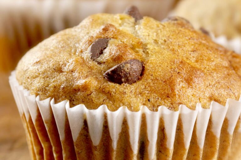 Chocolate Chip Banana Bread Muffins