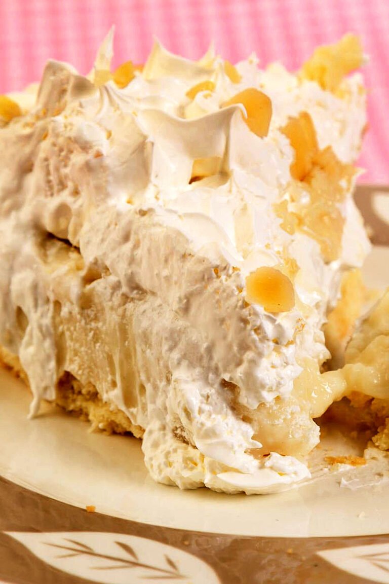 Homemade Betty Crocker Coconut Cream Pie