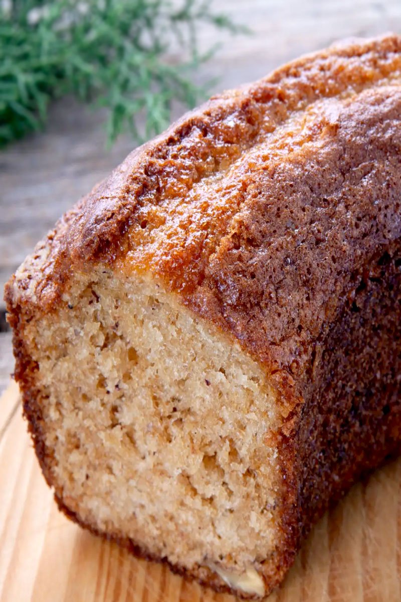 Moist Banana Cake Recipe with Milk