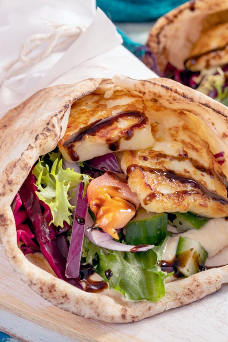 Veggie Wraps with Hummus