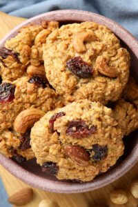 Almond Flour Oatmeal Cookies