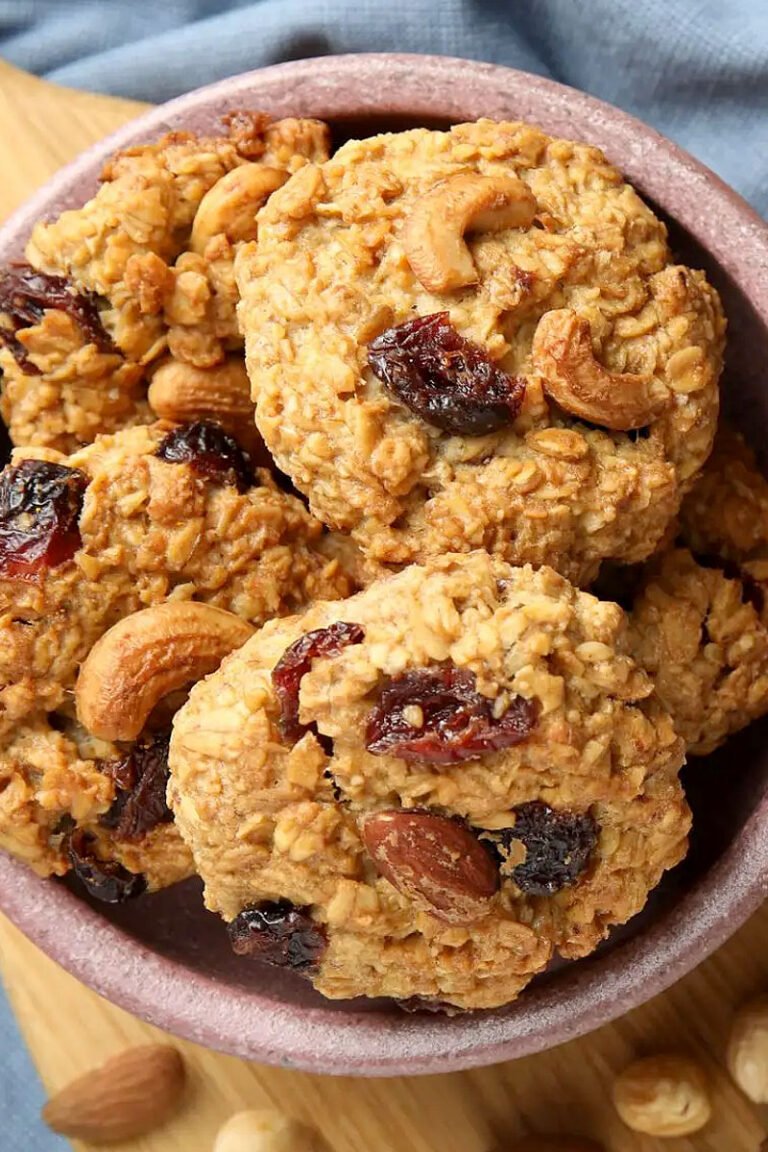 Almond Flour Oatmeal Cookies