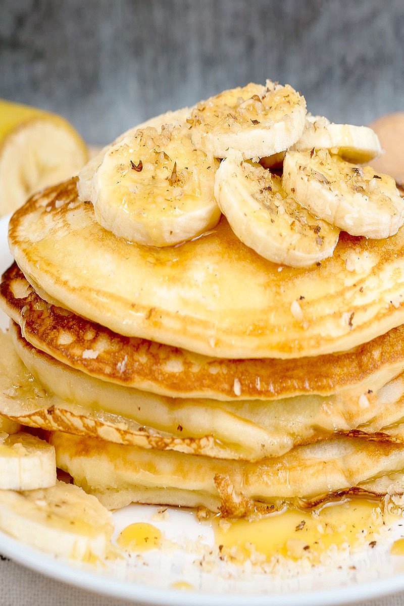 Banana Peanut Butter Pancake