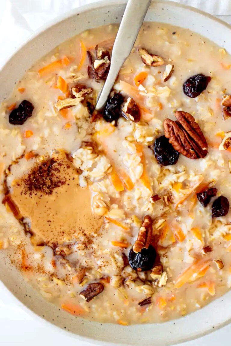 Carrot Cake Overnight Oats