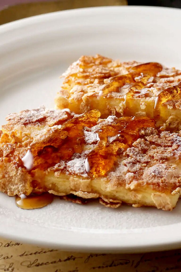 Cereal Coated French Toast Slices