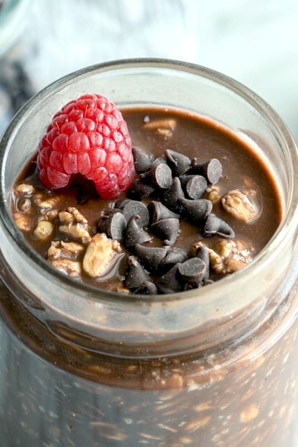 Chocolate Protein Overnight Oats Recipe