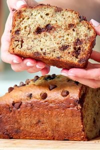 Moist Banana Bread Recipe with Greek Yogurt