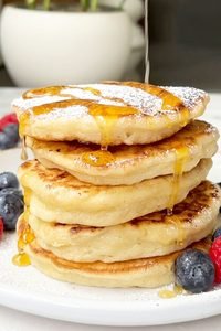 Cottage Cheese Protein Pancake Recipe Everyone Always Asks For