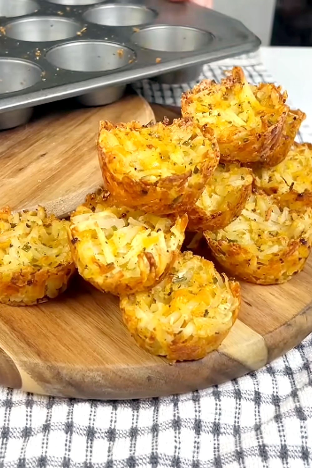 Hash Brown Potato Cups Recipe